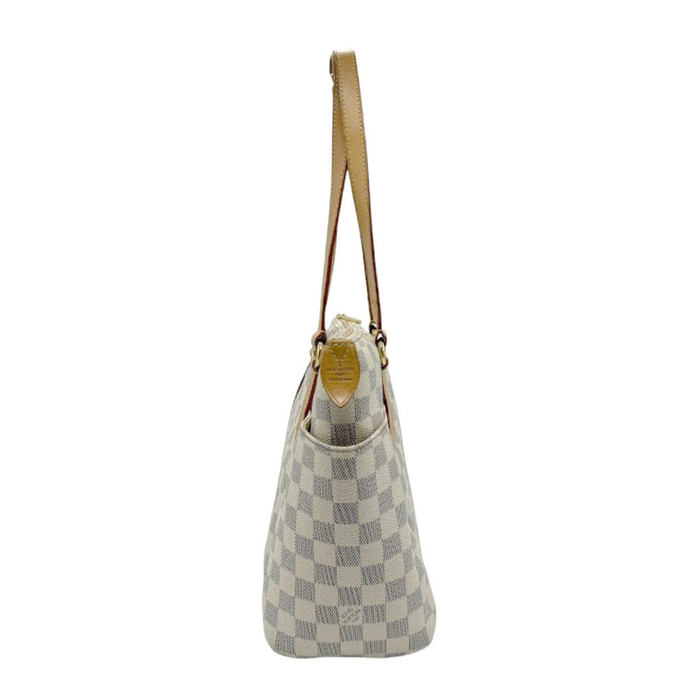 Louis Vuitton Bag Canvas Shoulder Damier Totally White Azur White
